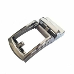 Men&rsquo;s Automatic Slide Buckle Replacements Metal Ratchet Leather Belt Buckles