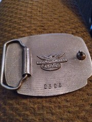 US Army Vietnam Veteran Belt Buckle Made In USA « We served our time in hell »