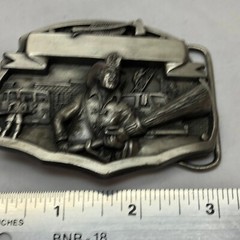 Arroyo Grande Buckle Co. 1987 Fireman Belt Buckle Limited Edition 146 Made in US