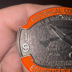 Historical Construction Equipment Show Belt Buckle Limited Edition Embossed 1992