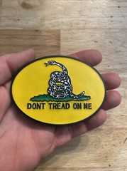 Don’t Tread Me Belt Buckle Military Snake Gadsen Home Office Work Decor USA Gift