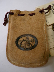 Oklahoma Rodeo, Belt Buckle, In Leather Pouch, Numbered LA-1470 (SC-48)