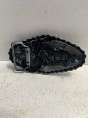– Motorcycle Themed Aluminum Belt Buckle