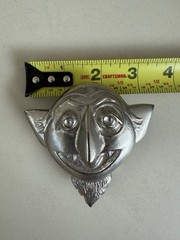 Sesame Street the Count custom metal belt buckle