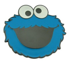 Sesame Street Cookie Monster Blue Belt Buckles Halloween Party Costume Cosplay