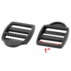 Plastic Suitcase Belt Fastener Fixed Buckle 25mm Strap Width 4pcs