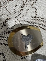 Set of 2 Metal Western Belt Buckles for Men – Cross Revolver And Saddle Design