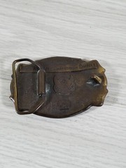 BASS ANGLER&rsquo;S SPORTSMAN SOCIETY BELT BUCKLE VTG