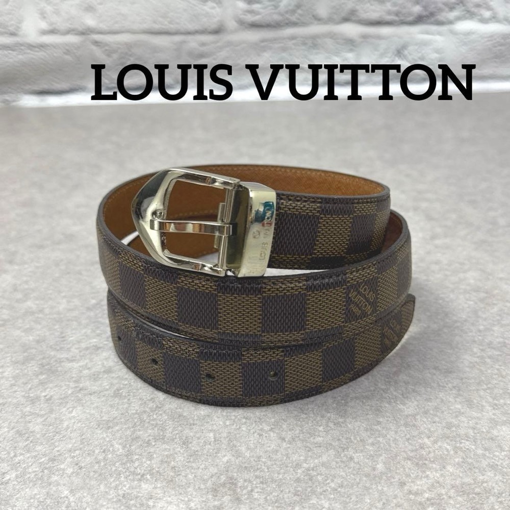 Louis Vuitton Pre-Owned Damier Sainteur Belt