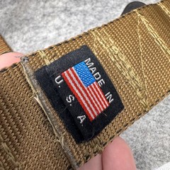 BDS Tactical Assault Gear CB Brown Patrol Belt Mens Large Hook and Loop