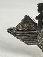 Fast Lane USA 2 mudflap girls Vintage 2004 Great American Products Belt Buckle