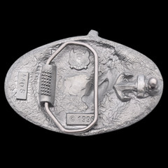 Sailing Ship Yacht Race Belt Buckle