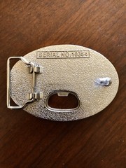 Drunk Funny Alcohol Bar Joke With Bottle Opener Metal Unisex Men’s Belt Buckle