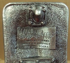 MAC Tools USA ~ TOOLS FOR THE PRO Limited Edition 3rd in Series Belt Buckle