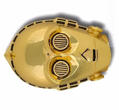 Star Wars Belt Buckle Movie Cosplay Halloween Costume Vintage Men Gold Metal
