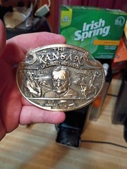 The Kansan Life Liberty & Landon Alf 26th Kansas Governor Belt Buckle Politician