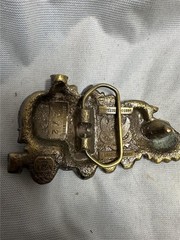 Vintage Train Belt Buckle Lot of Three Buckles, Railroad
