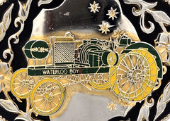John Deere Waterloo Boy Tractor Country Western Farming Agriculture Belt Buckle