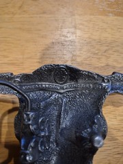 1977 Vinegarroon Foundries Fine Pewter Longhorn Skull Belt Buckle Texas Western