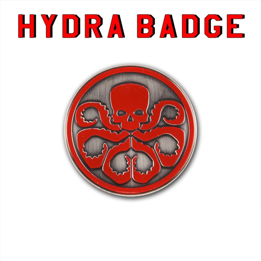 Hydra Badge Agents of SHIELD Metal Badge Belt Buckles Cosplay