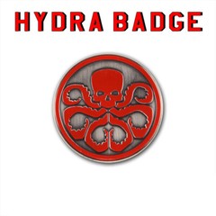 Hydra Badge Agents of SHIELD Metal Badge Belt Buckles Cosplay