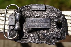 Rocky Mountains Commemorative 1993 Siskiyou Belt Buckle # 206 of 2500 Oregon
