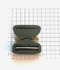 AustriAlpin 50mm / 2&Prime; Foliage Green Cobra Buckle XL Brass Ears – FY50FVF-XL
