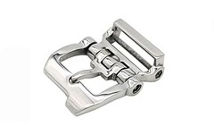 Stainless Steel Single Prong Belt Buckle 1.6&Prime; (40mm) for 1.5&Prime; (38mm) Belts