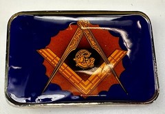 Masonic Fraternity Fraternal Freemasonry Mason Masonic G Rule Belt Buckle