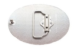 NEW Men Silver Metal Belt Buckle Western Fashion Cowboy Texas State Lone Star TX