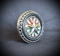 Five Point Pride Relic Belt Buckle Reworked 2007-2009 Darren McNeese Archive
