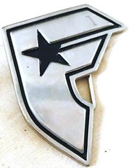 Famous Star And Stripes Belt Buckle Cassette Western Rodeo New Men Women Fashion