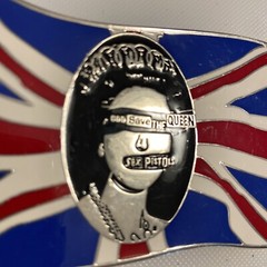 Sex Pistols Punk Band God Save The Queen Licensed Belt Buckle for 1.5 Inch Belt