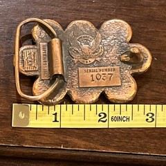 The Great American Buckle Company US Coins Metal Belt Buckle #1037 Coins