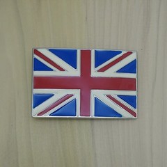 NEW! BRITISH FLAG METAL BELT BUCKLE HEBILLA BANDERA BRITANICA #151