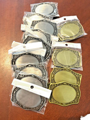 Lot of 34 Blank Belt Buckle Blanks – DIY Engraving Personalize Craft Western