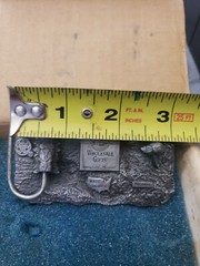 BRANSON MISSOURI Belt Buckle BC-0007~Enamel Banjo Fiddle~Big Cabin Wholesale Gif
