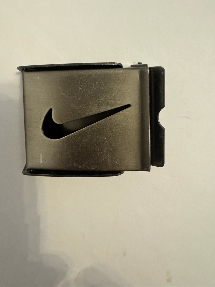 Nike Belt Buckles, Plain Backed With Cut Out Swoosh