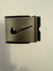 Nike Belt Buckles, Plain Backed With Cut Out Swoosh