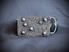 “Dead Planets” Industrial Cosmic Wearable Art Belt Buckle – Darren McNeese