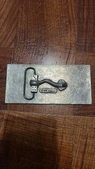 Johnny Cash Logo Metal/Enamel Belt Buckle