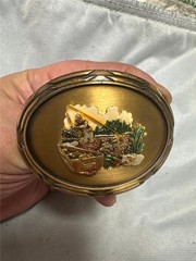 Vintage 1970&rsquo;s Raintree Fishing Belt Buckle