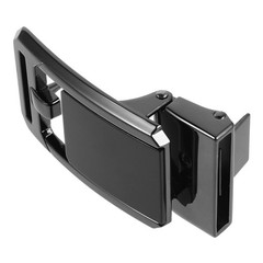 Durable Black Alloy Belt Buckle Replacement for Crafts Unisex Metal Buckle