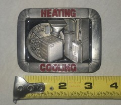 Heating & Cooling buckle.AC Technician,HVAC , Size-3”-”2”,Fit 1-1/2” Wide belt