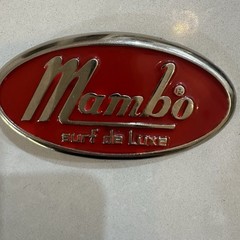 “Mambo Surf De Luxe” Belt Buckle 10cm x 5cm Australia
