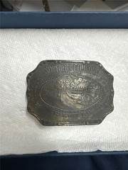 VINTAGE 1970s BERGAMOT ***SOUTHERN COMFORT*** BRASSTONE BOOZE BUCKLE