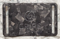 GRIP6 BELT BUCKLE – FORGED CARBON FIBER – 1.5 INCH WIDE – WOMEN and MEN