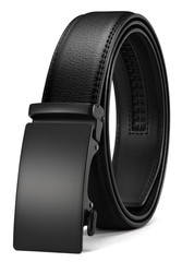 CHAOREN Mens Belt – Ratchet 32&Prime; to 38&Prime; Waist Adjustable, Black