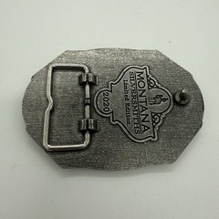 Pendleton Whisky Western Belt Buckle Let&rsquo;er Buck Montana Silversmiths 2020