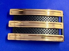 Adidas Golf 3 Stripe Gold & Black Color – Trophy Award Style Belt Buckle